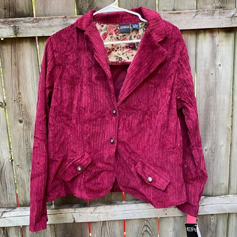 Erika Corduroy Blazer sz. 14